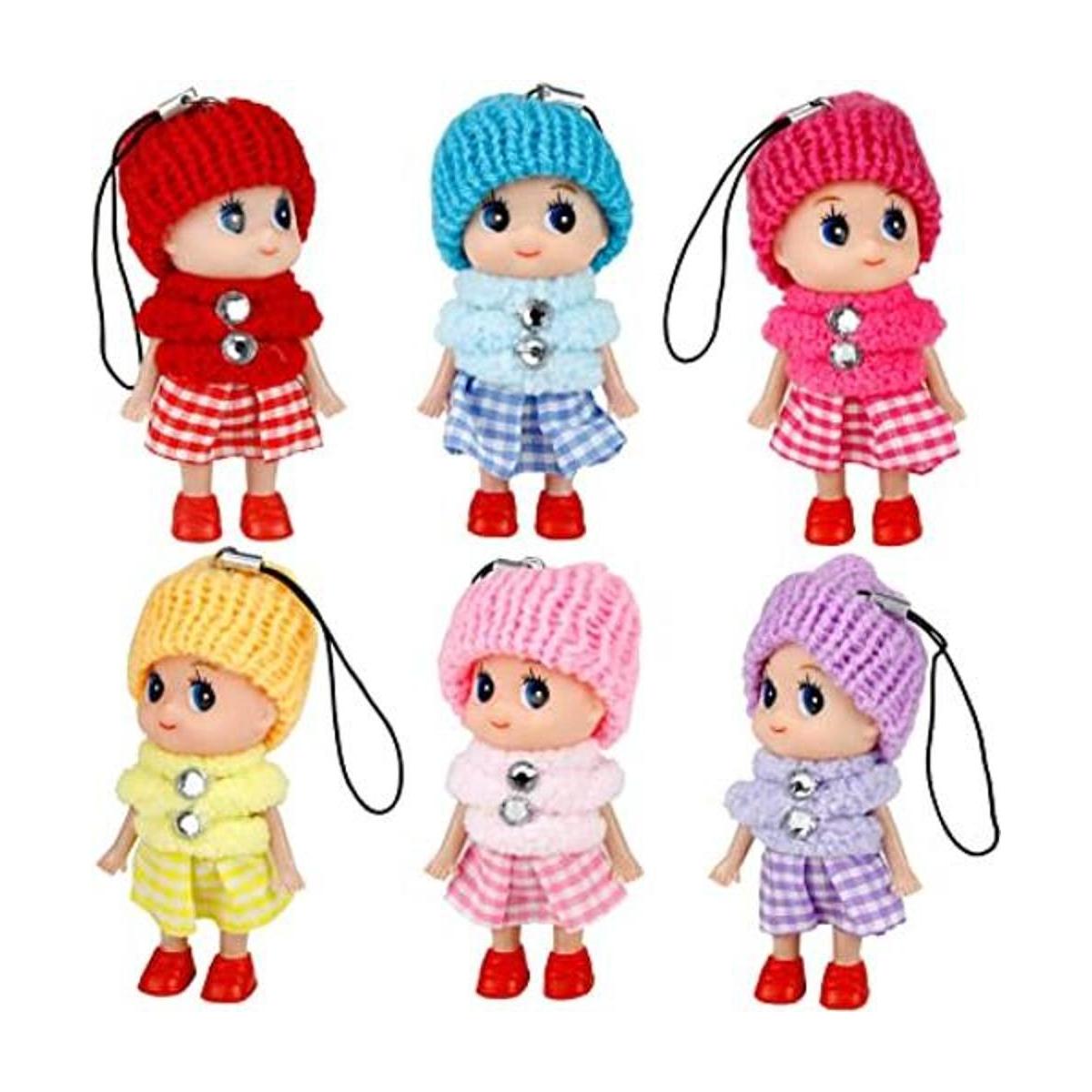 Sealive 6 muñecas pequeñas de 3 pulgadas para niñas