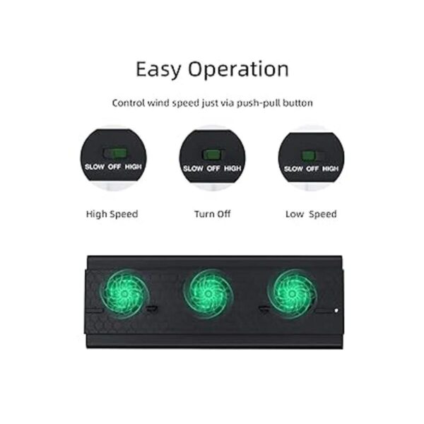 Mcbazel Vertical Cooling Stand for Xbox One X Cooling Fan