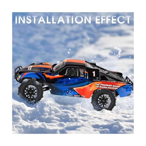 GLOBACT Ruedas y neumáticos hexagonales RC de 0.472