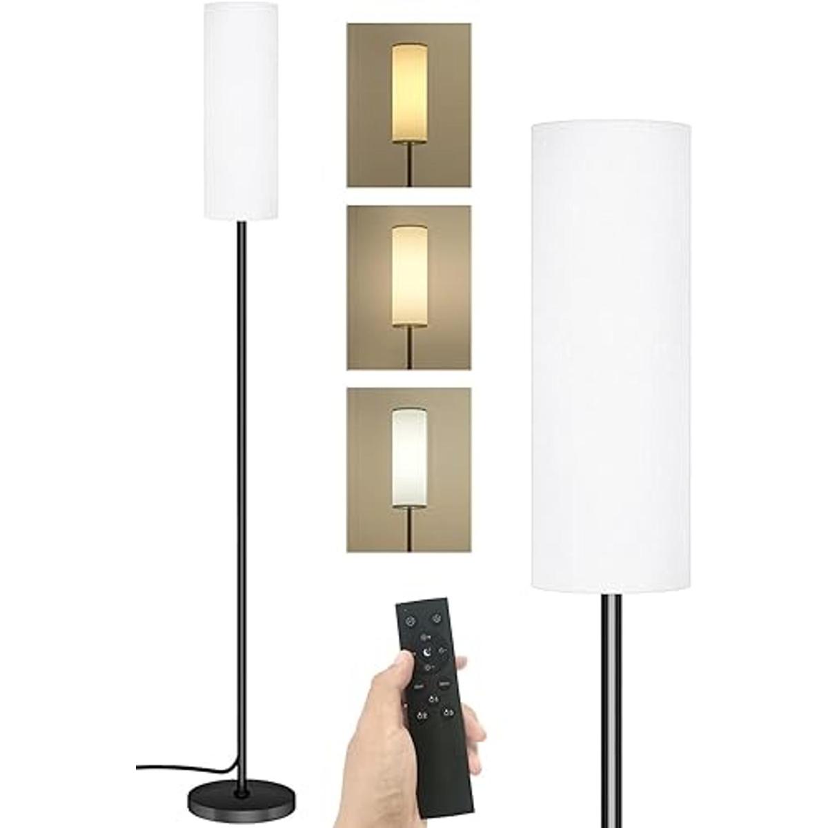 Floor Lamp for Living Room Bedroom with RemoteQaubauyt