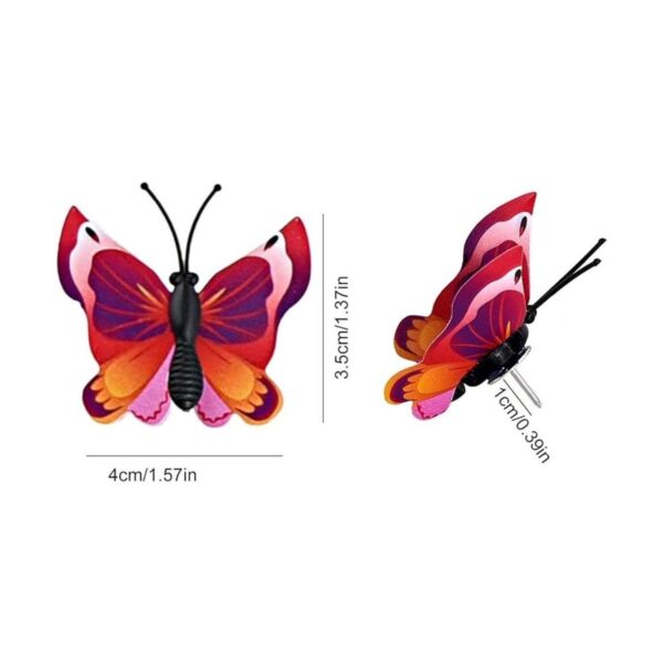 50 piezas de tachuelas de mariposa para tablero de corcho