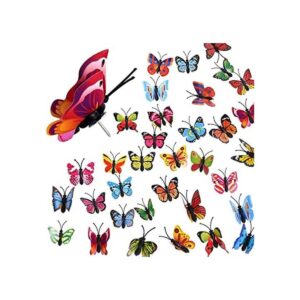 50 piezas de tachuelas de mariposa para tablero de corcho
