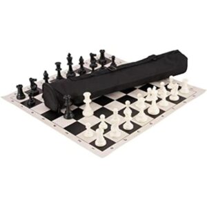 The Worlds Greatest Chess Set Silicona Negro_1