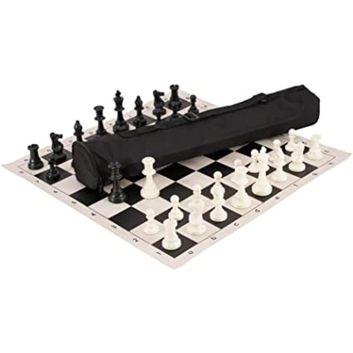 The Worlds Greatest Chess Set Silicona Negro