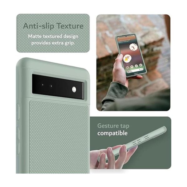 TUDIA DualShield Grip Carcasa diseñada para Google Pixel_5