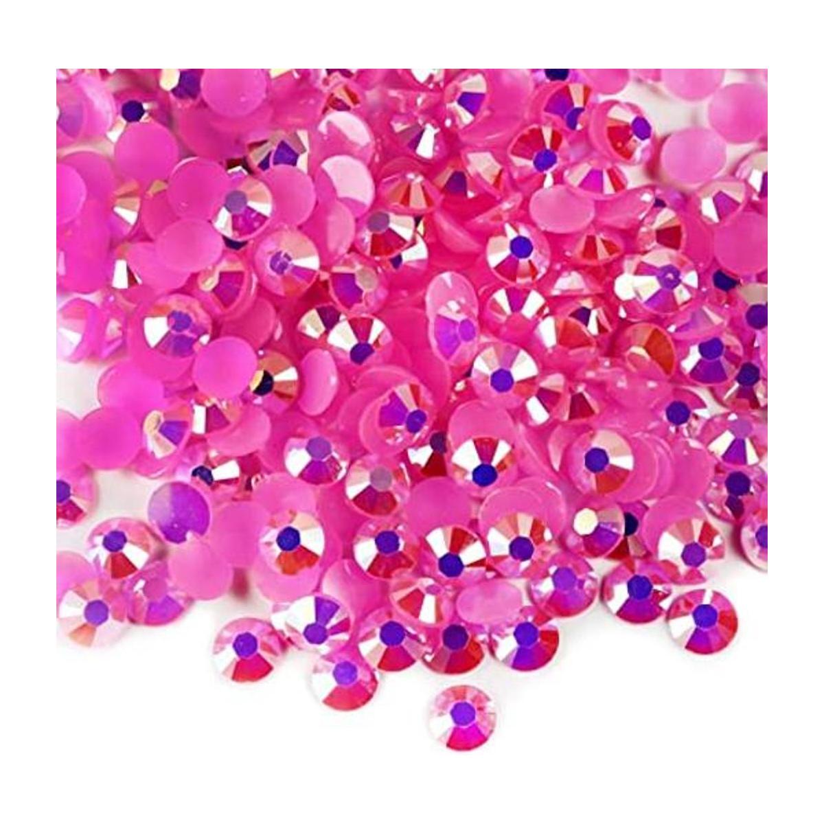 Yantuo Rose AB Jelly Rhinestones de 0.197 in 5000 piezas