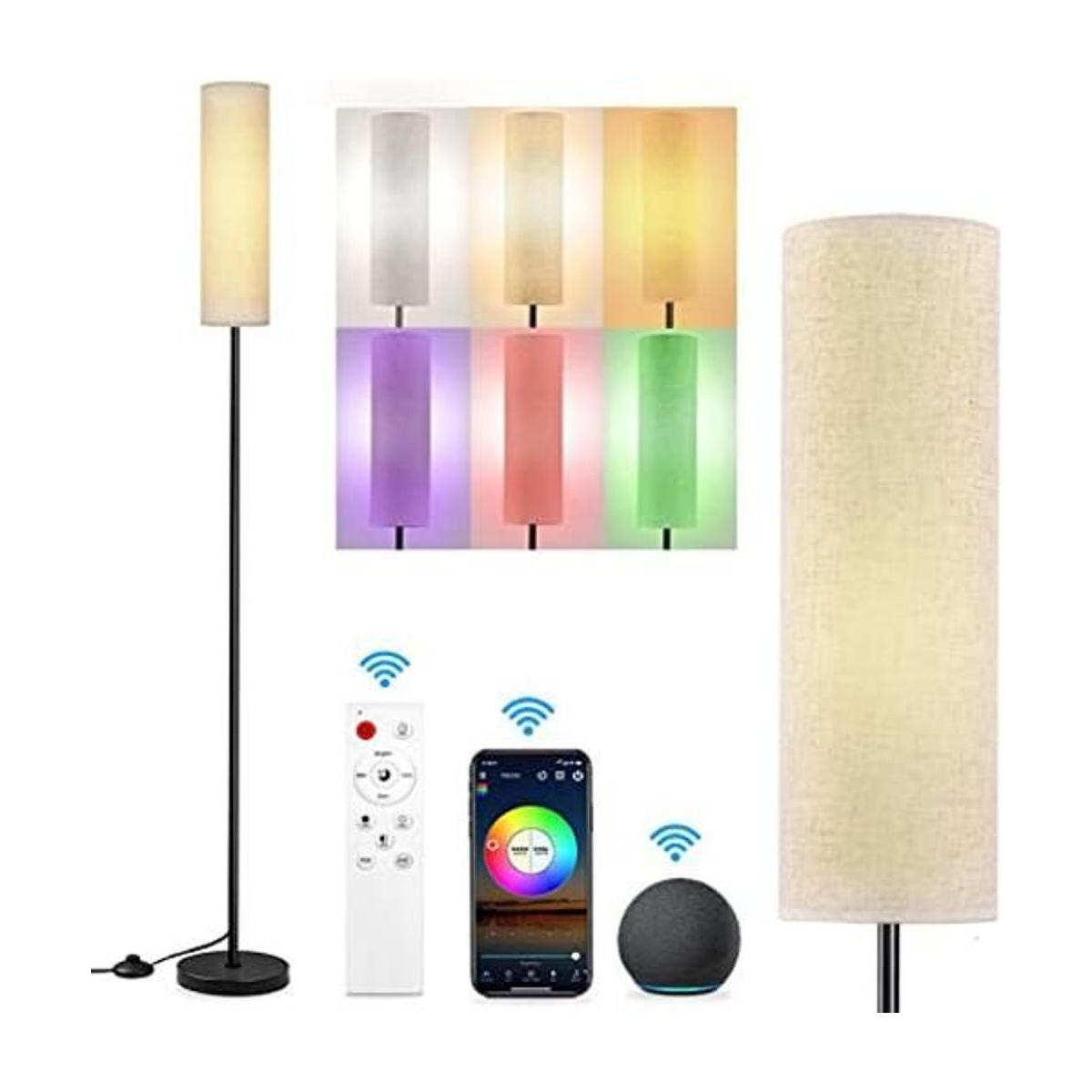 Lámparas LED inteligentes para sala de estar moderna