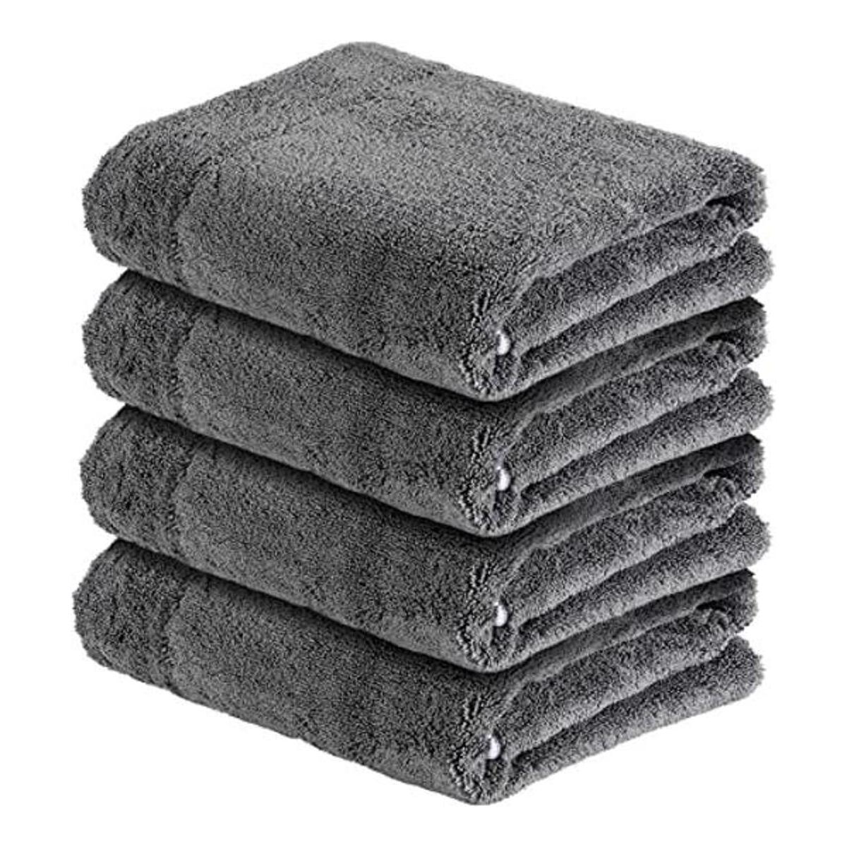 4 toallas de baño de microfibra de 400 GSM para mascotas