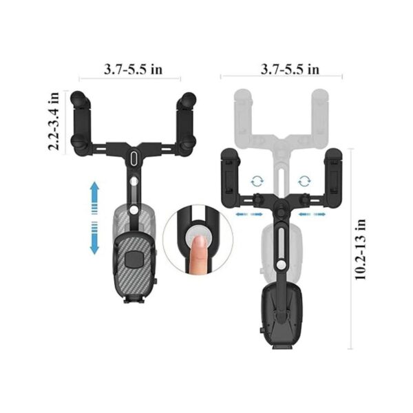 JDHDL Soporte para teléfono de espejo retrovisor para_3