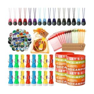 130 piezas de recuerdos de fiesta de campamento para_1