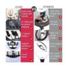 Anillo de luz LED de 21 pulgadas con soporte para trípode_4