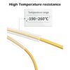 Geeetech Tubo de teflón de PTFE transparente 0.079 in de_2