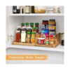 VenDotbi Spice Rack Organizer 3 Tier Expandable Bamboo