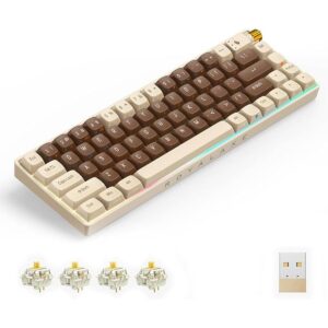 ROYALAXE X ProtoArc R68 Teclado mecánico inalámbrico con_1