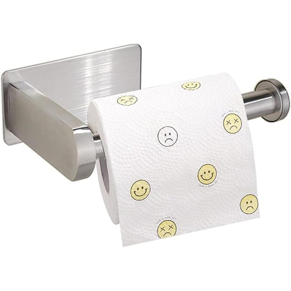 UMBWORLD Soporte de papel higiénico autoadhesivo 3M sin