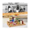 VenDotbi Spice Rack Organizer 3 Tier Expandable Bamboo