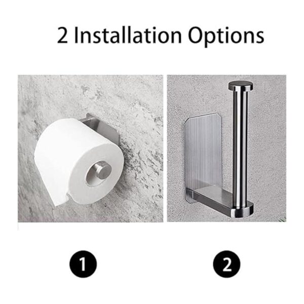 UMBWORLD Soporte de papel higiénico autoadhesivo 3M sin_4