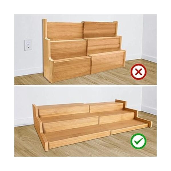 VenDotbi Spice Rack Organizer 3 Tier Expandable Bamboo