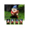 Accesorios de jardín de hadas figuras de gnomos en