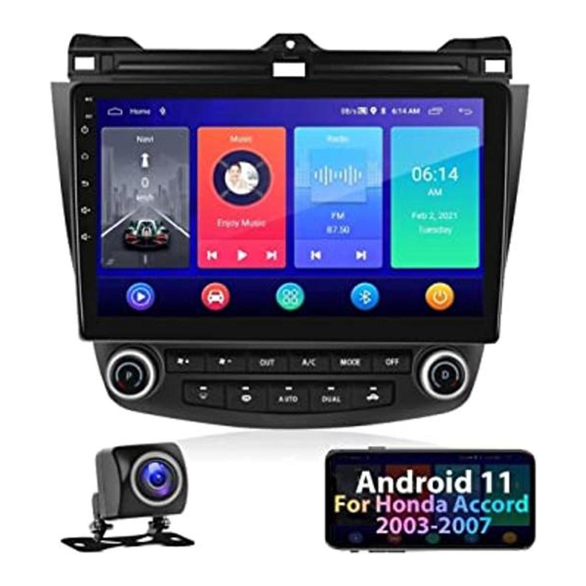 Estéreo de coche doble DIN Android 11 para Honda Accord