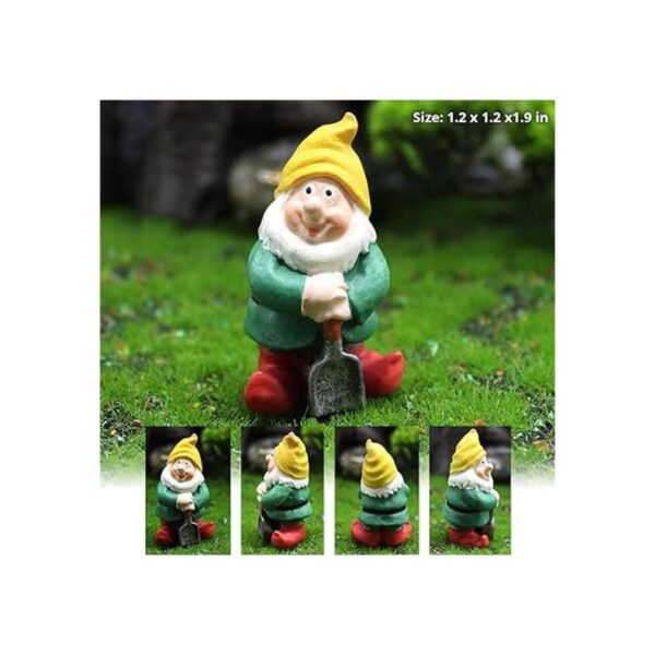 Accesorios de jardín de hadas figuras de gnomos en