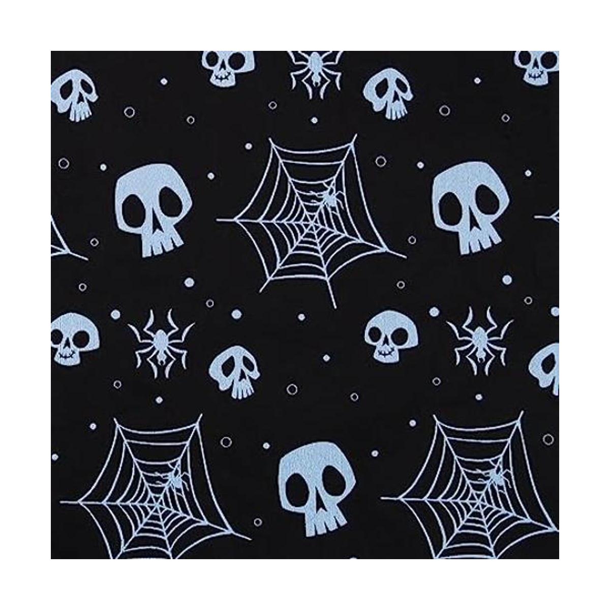 30 hojas de papel de seda negro de Halloween a granel 20