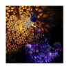 VOOKRY Regadera solar con luces luces LED moradas_3