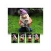 Accesorios de jardín de hadas figuras de gnomos en