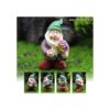 Accesorios de jardín de hadas figuras de gnomos en