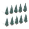10 piezas de 4 pulgadas de botella de árbol de Navidad de_1