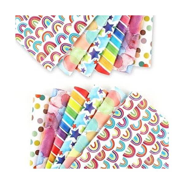 WDNUKEE Papel de regalo de cumpleaños para niños niñas_4