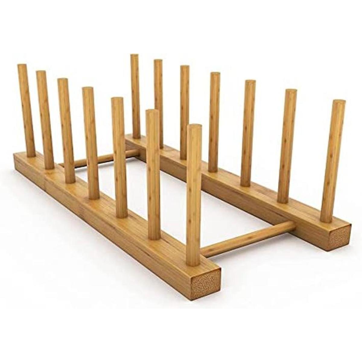 Estante de drenaje vertical de 2 piezas para soporte de