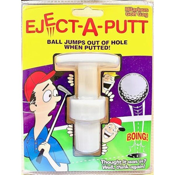Expulsa una broma de golf Putt Lanza pelota de golf_1