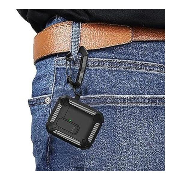 Maxjoy Funda protectora para AirPods 2 con bloqueo Gen 2