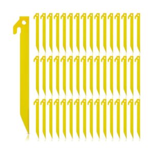 36 estacas de plástico para tienda de campaña de 9_1