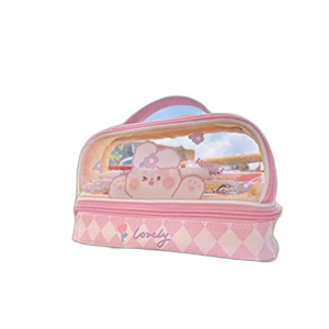 LaurelTree Kawaii Estético lindo estuche para lápices de_1