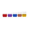 Juego de 5 peines de guía de colores profesional de acero_1