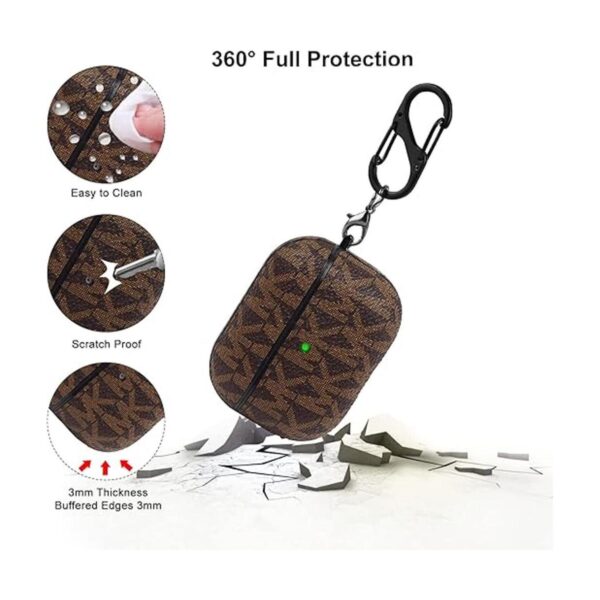 Funda compatible con Airpods Pro funda protectora de piel_2