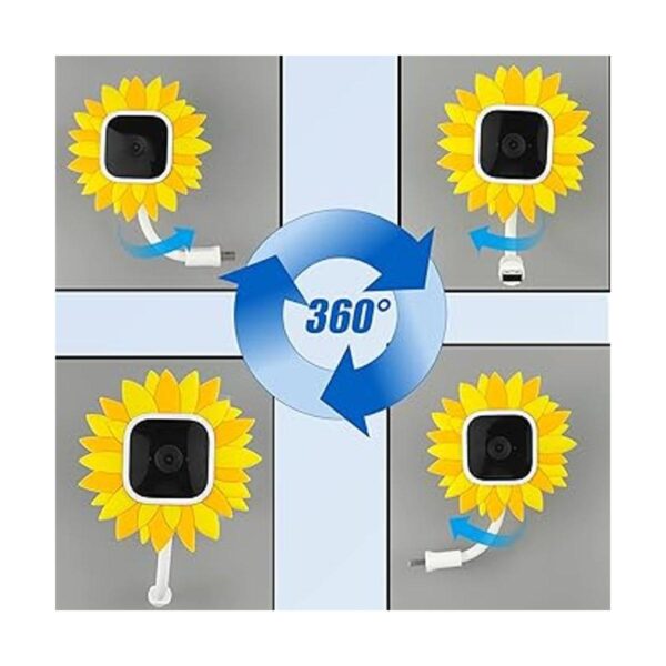 Soporte de cargador USB ajustable con funda de cámara de_5