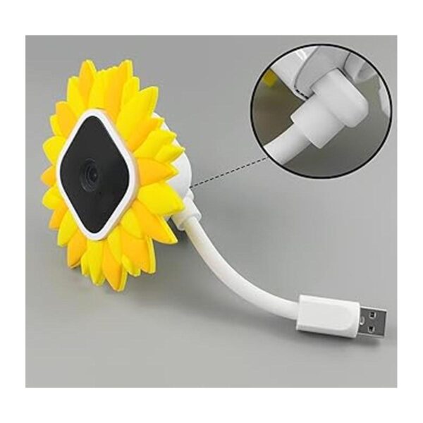 Soporte de cargador USB ajustable con funda de cámara de_2