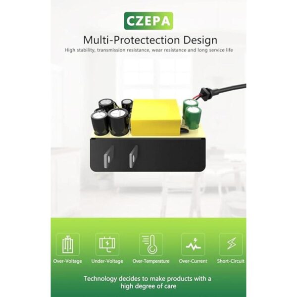 Czepa Cargador de aspiradora Shark compatible con Shark