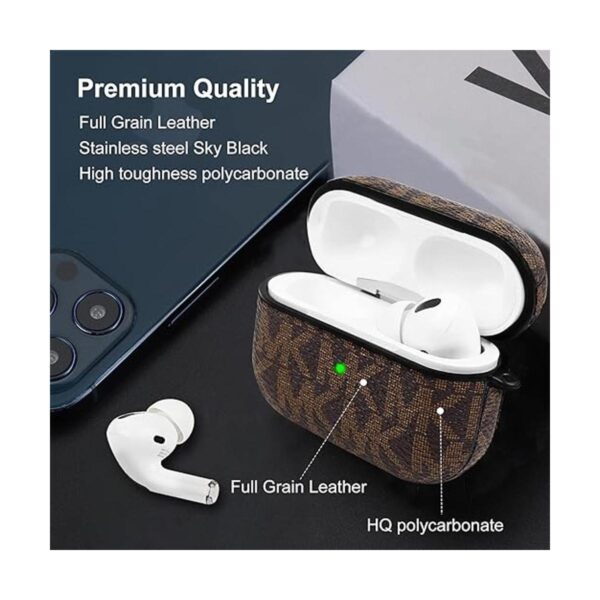 Funda compatible con Airpods Pro funda protectora de piel_5