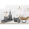 Juego de accesorios de baño 5 piezas completo de resina