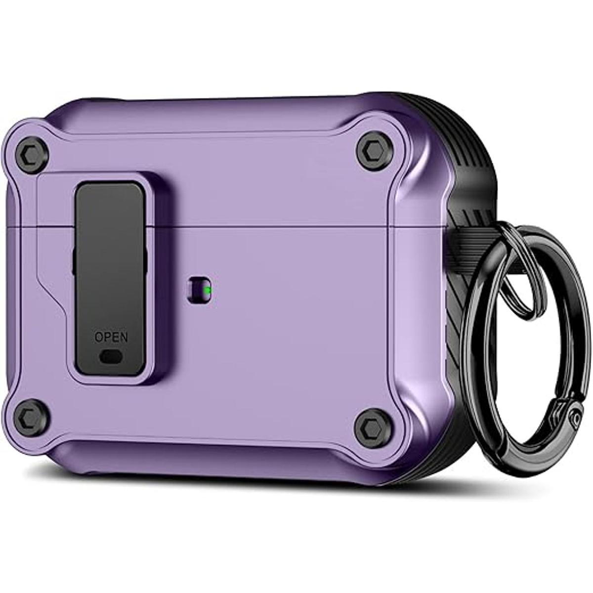 Valkit Funda para Apple Airpods Pro con clip de bloqueo