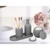 Juego de accesorios de baño 5 piezas completo de resina