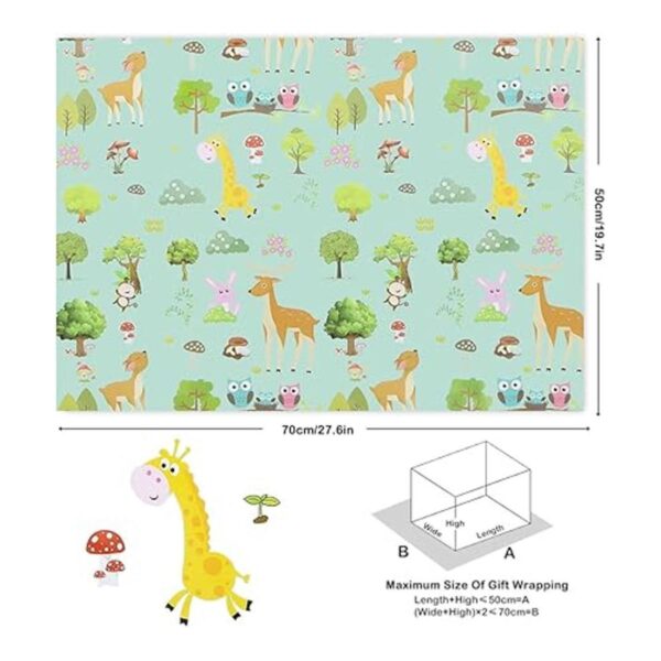 Papel de regalo de cumpleaños para niños y niñas diseño