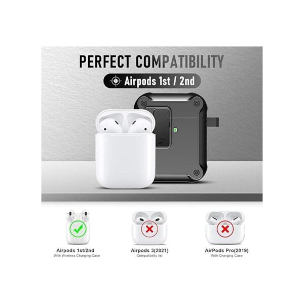 Valkit Funda protectora para AirPods de 2 generación con