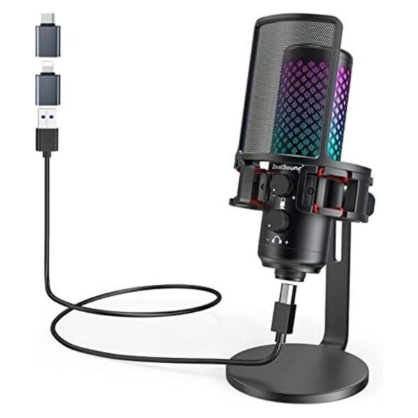 ZealSound Micrófono para juegos micrófono de condensador_1