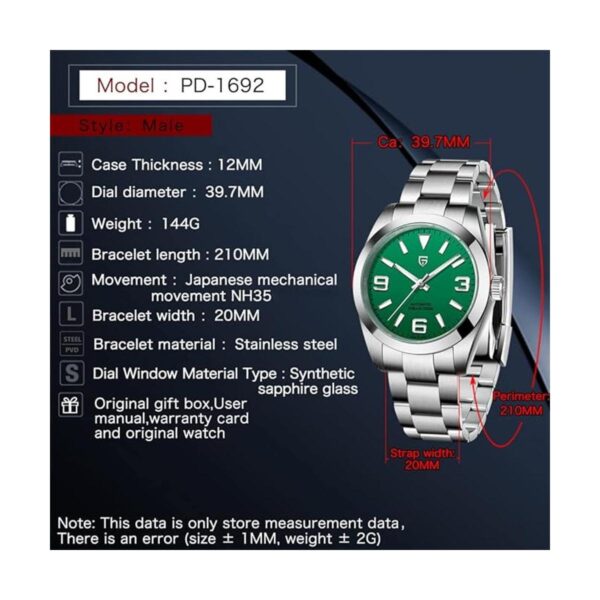 Pagani Design Watches for Men Automatic Diver Watch_6