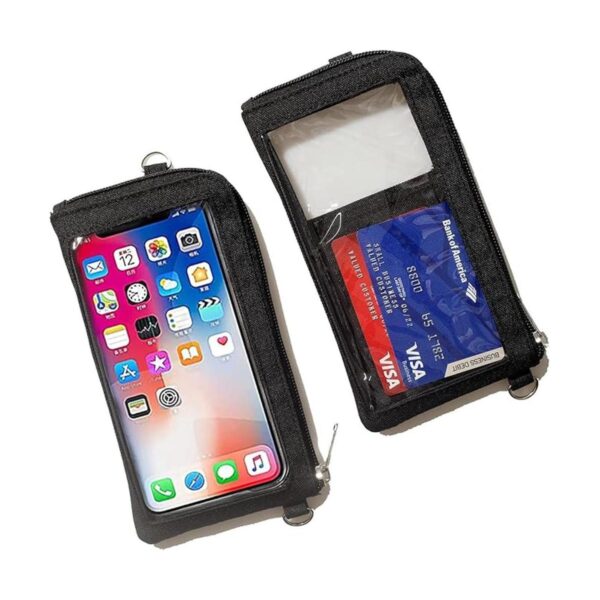 Cartera con soporte para teléfono bolsa cruzada para_1